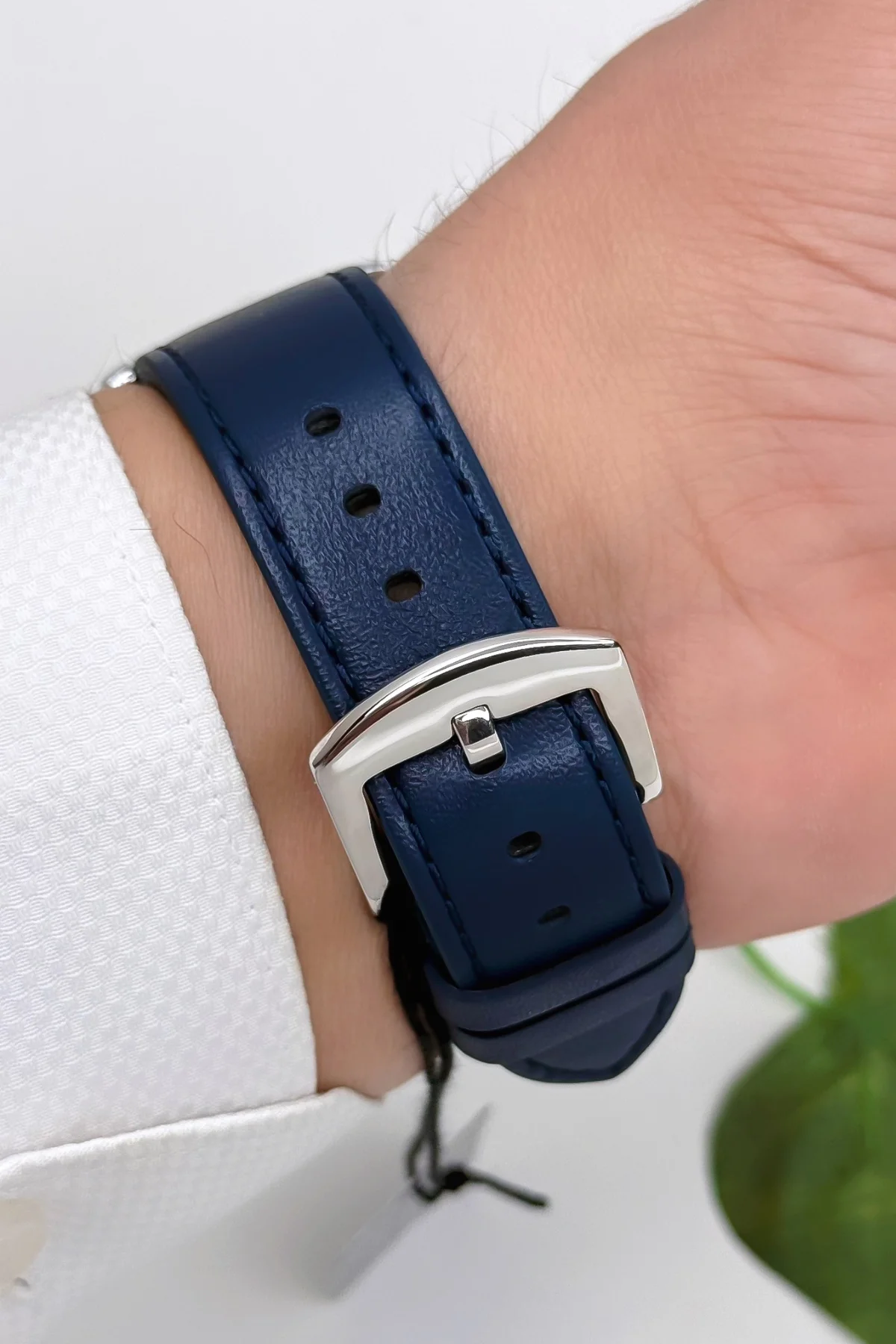 Ferrucci Function Deri Kordon Erkek Kol Saati 3 ATM- Bileklik Hediyeli Lacivert-Gümüş zmfer162