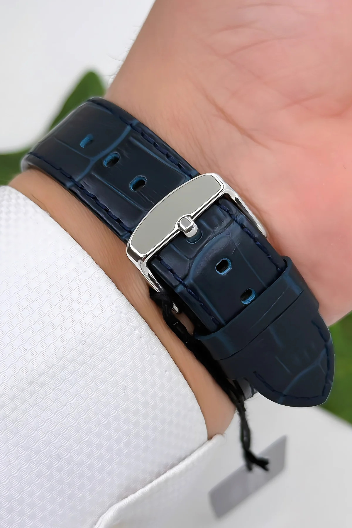 Ferrucci Function Deri Kordon Erkek Kol Saati 3 ATM- Bileklik Hediyeli Lacivert-Rose zmfer165