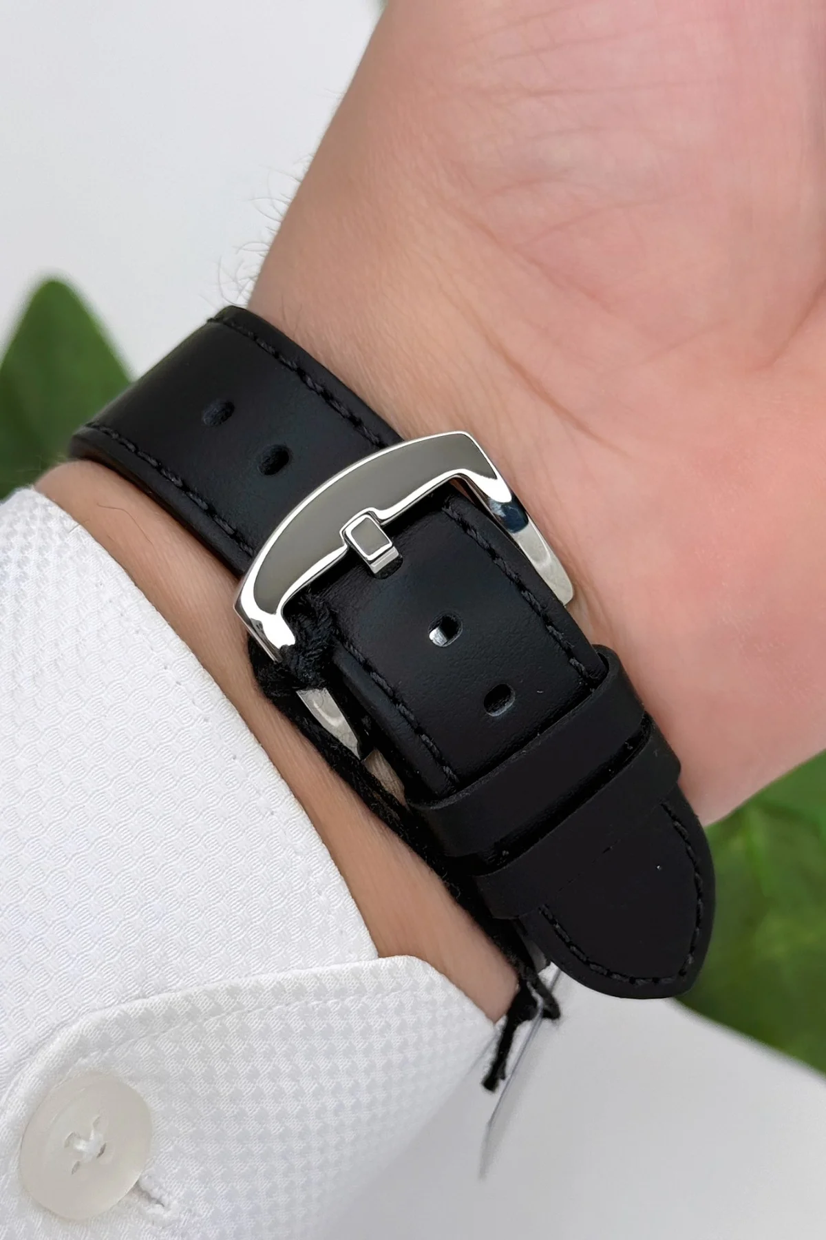 Ferrucci Function Deri Kordon Erkek Kol Saati 3 ATM- Bileklik Hediyeli Siyah Gümüş zmfer162