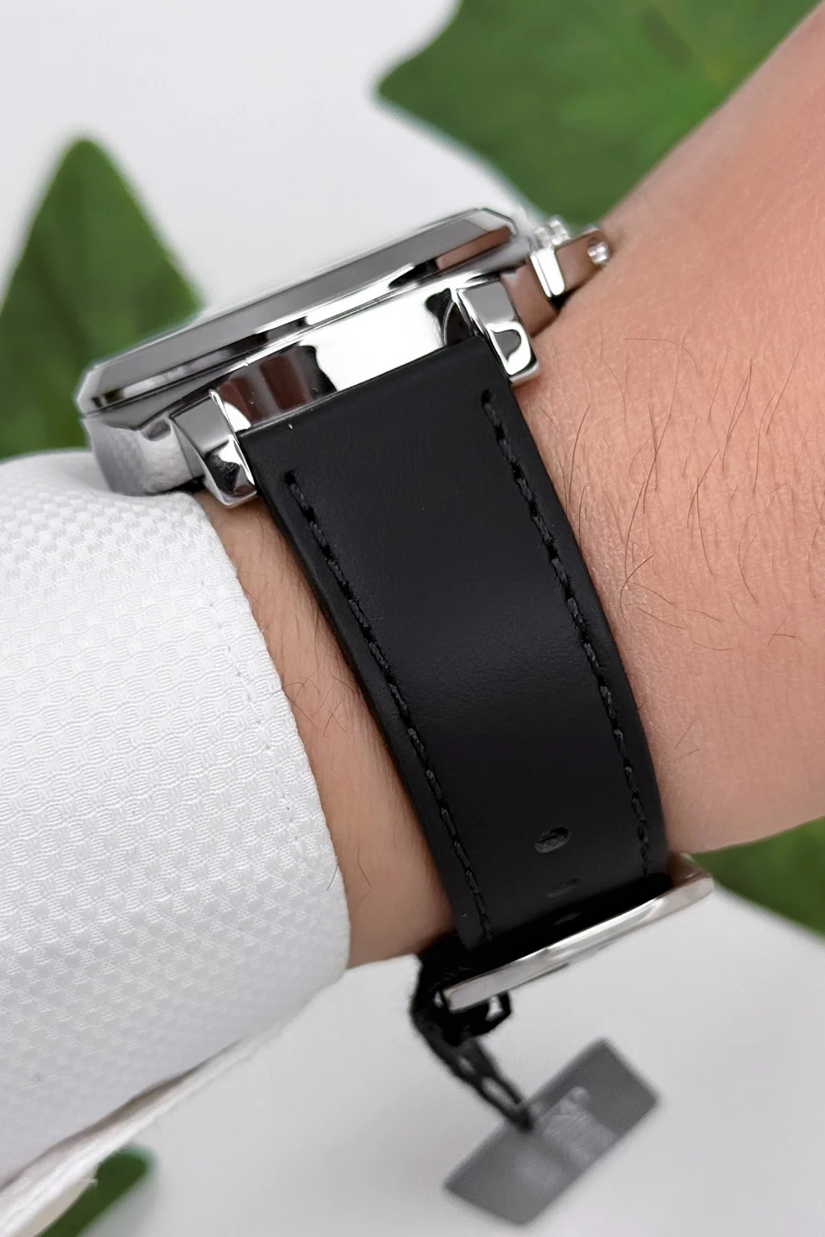 Ferrucci Function Deri Kordon Erkek Kol Saati 3 ATM- Bileklik Hediyeli Siyah Gümüş zmfer162