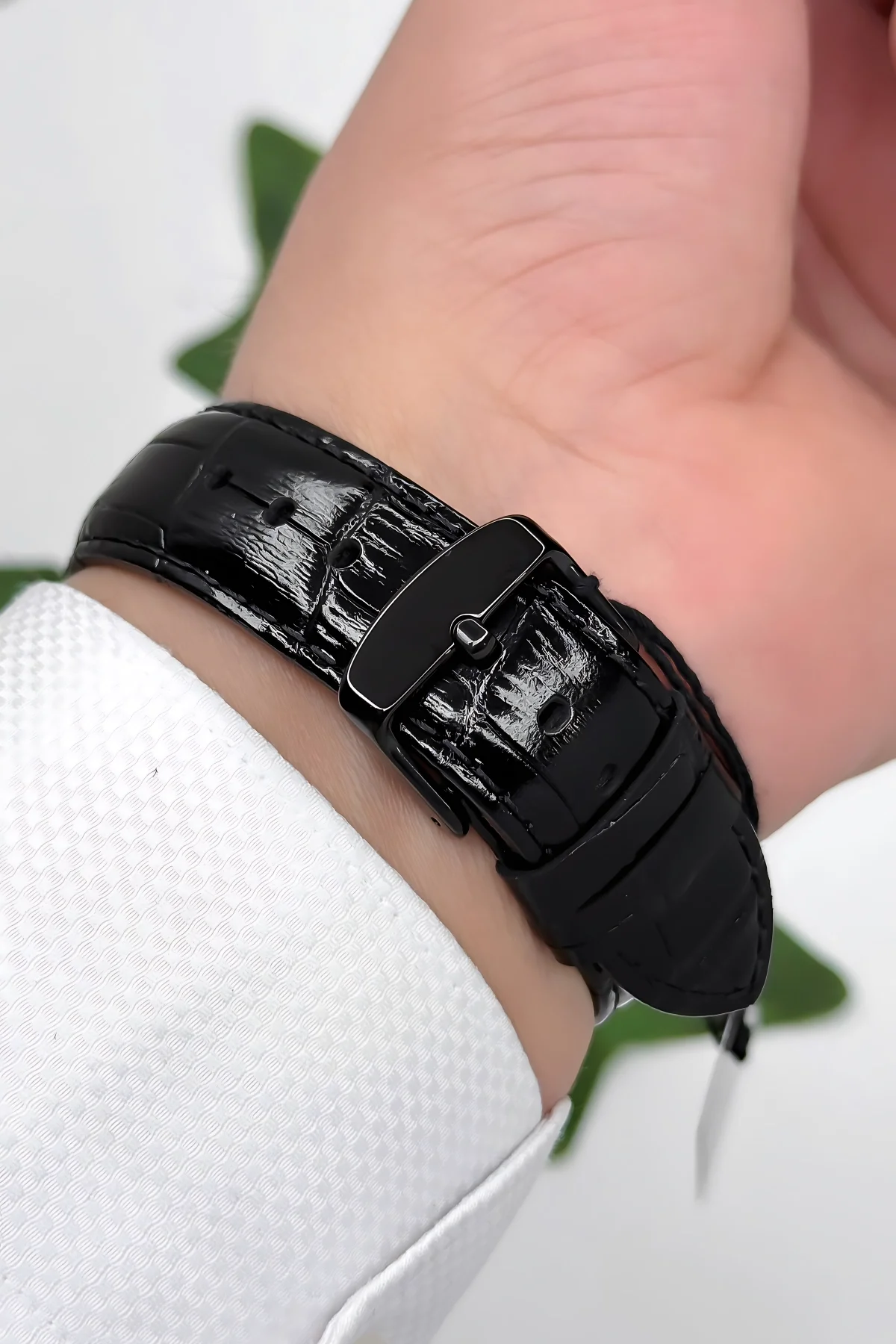 Ferrucci Function Deri Kordon Erkek Kol Saati 3 ATM- Bileklik Hediyeli Siyah zmfer163