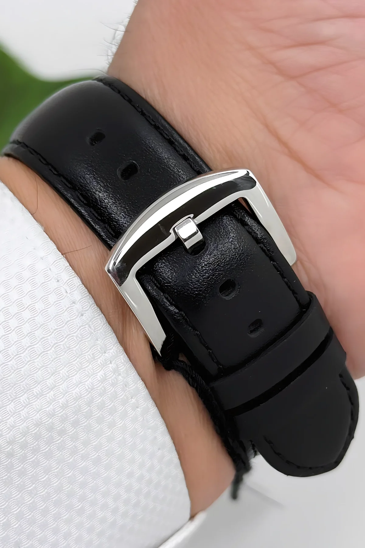 Ferrucci Function Deri Kordon Erkek Kol Saati 3 ATM- Bileklik Hediyeli Yeşil-Siyah zmfer167