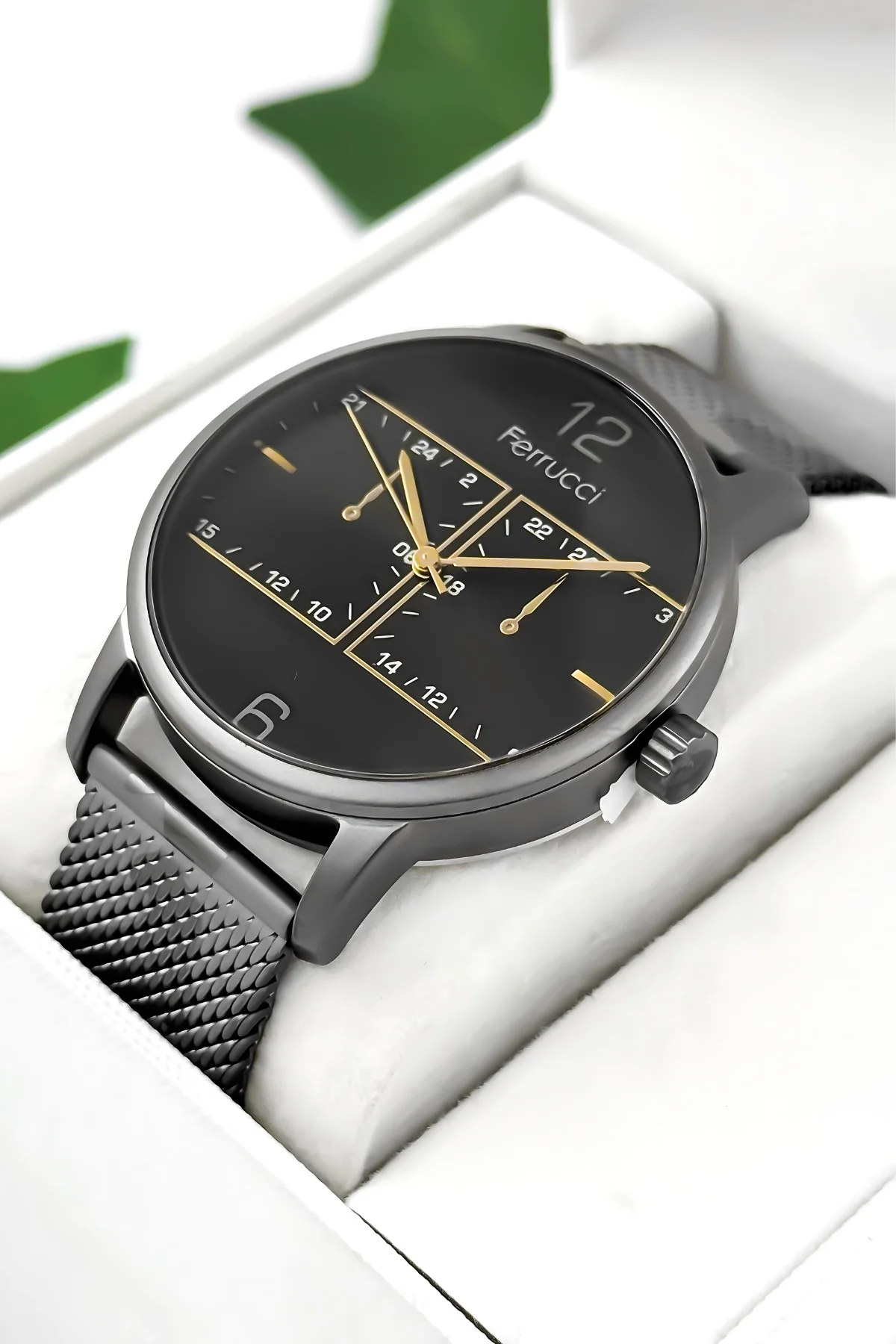 Ferrucci Erkek Kol Saati Çelik Kasa & Çelik Kordon Kamuflaj zmfer191