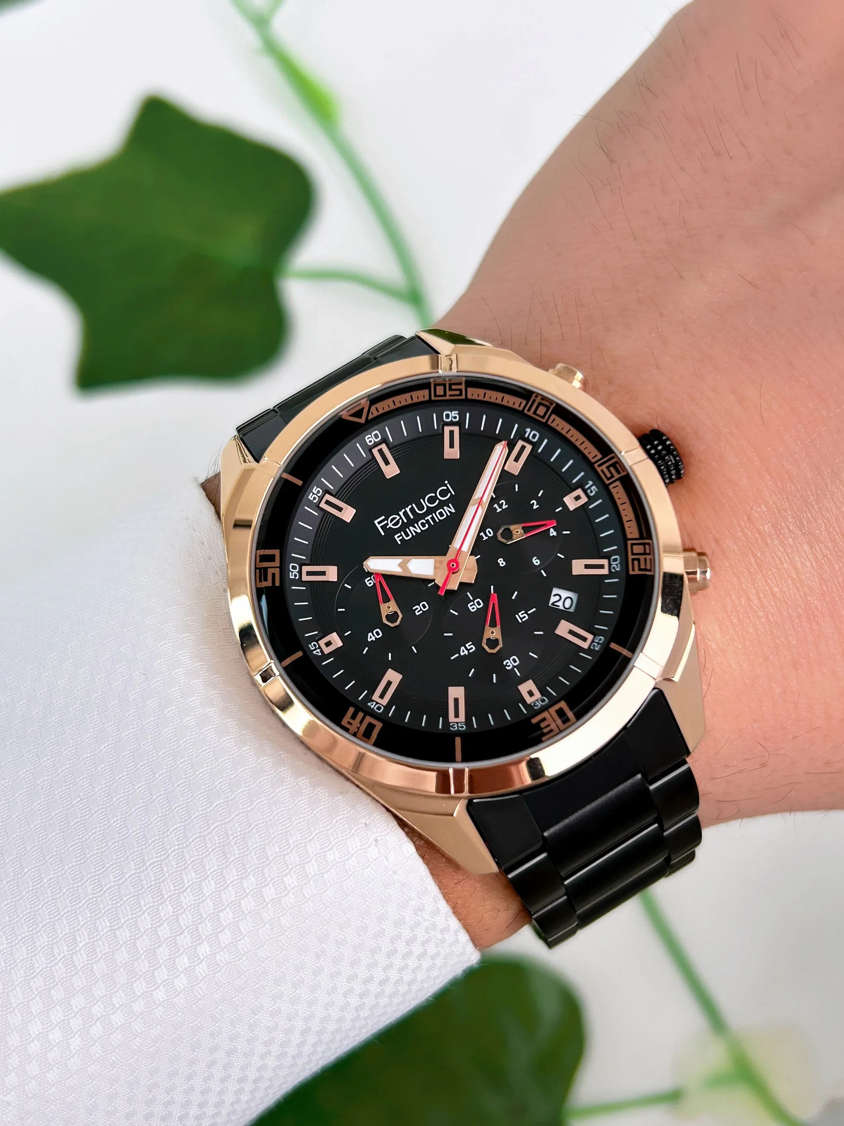 Ferrucci Function Erkek Kol Saati Çelik Kordon Çelik Kasa 3 ATM Suya Dayanıklılık