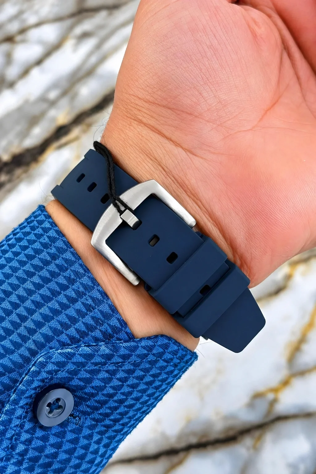 Ferrucci Lacivert Renk Silikon Kordon FCF.03258FS.06 Function Erkek Kol Saati+Bileklik zmfer156