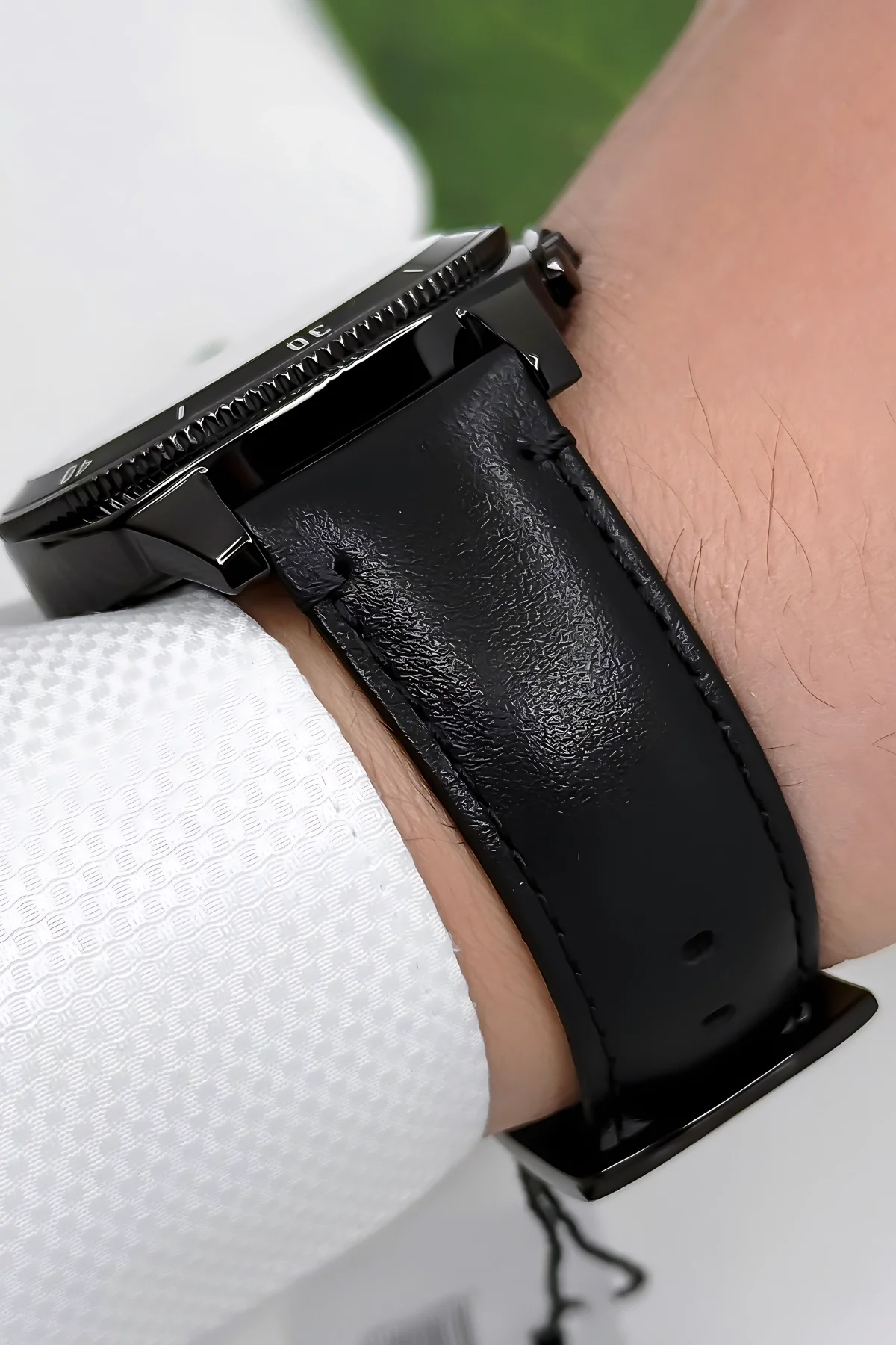 Ferrucci Function Siyah Deri Kordon Erkek Kol Saati 3 ATM- Bileklik Hediyeli zmfer169