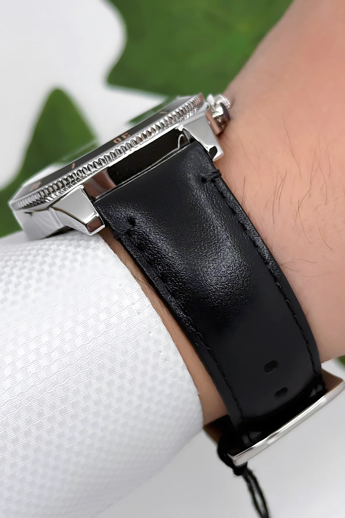 Ferrucci Siyah-Gümüş Function Deri Kordon Erkek Kol Saati 3 ATM- Bileklik Hediyeli zmfer169