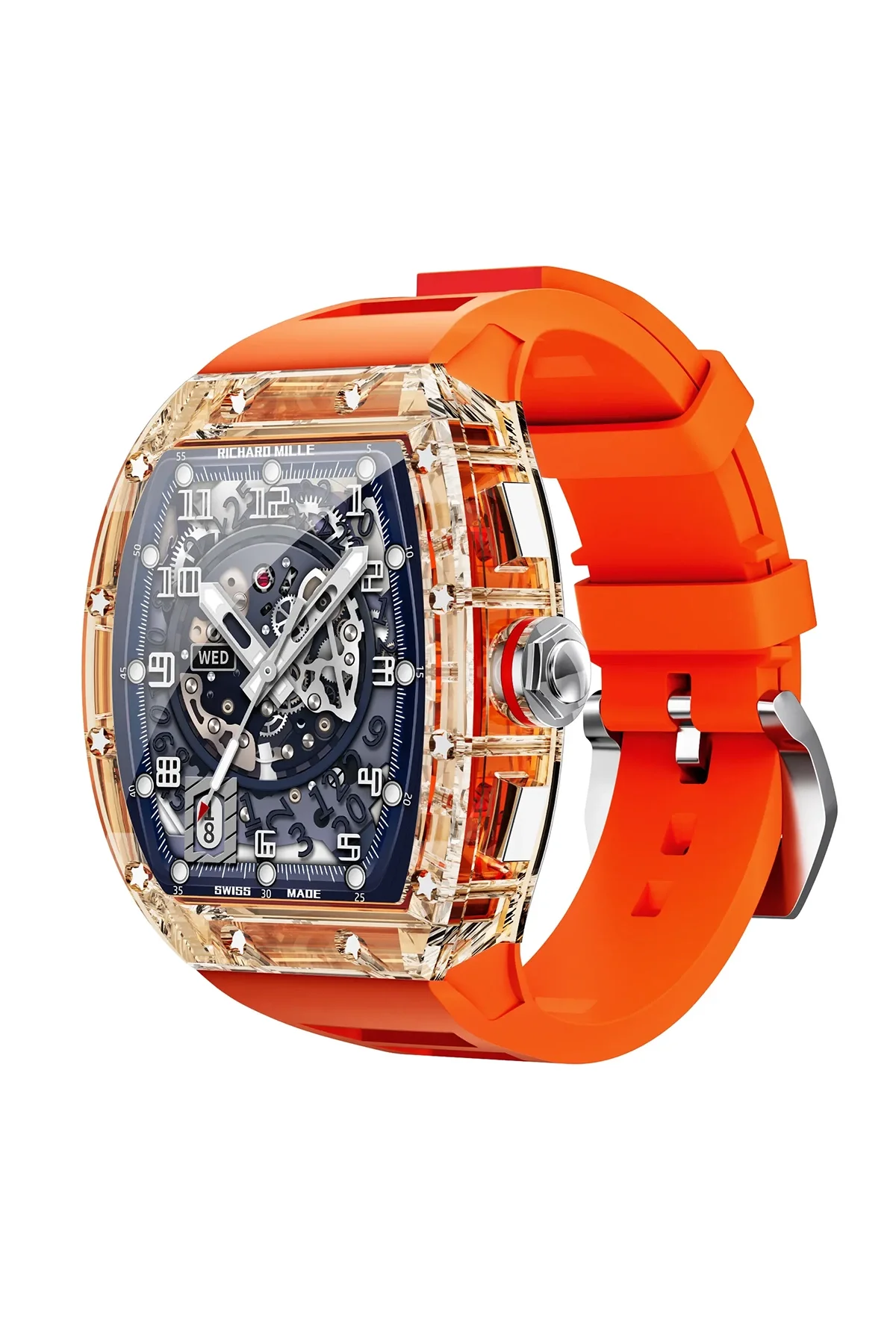 JG.POLO CLUB Akıllı Saat, Sesli Görüşme, Siri Asistan Özelliği, Darbeye Dayanıklı 2,2 inc Ekran JG.001