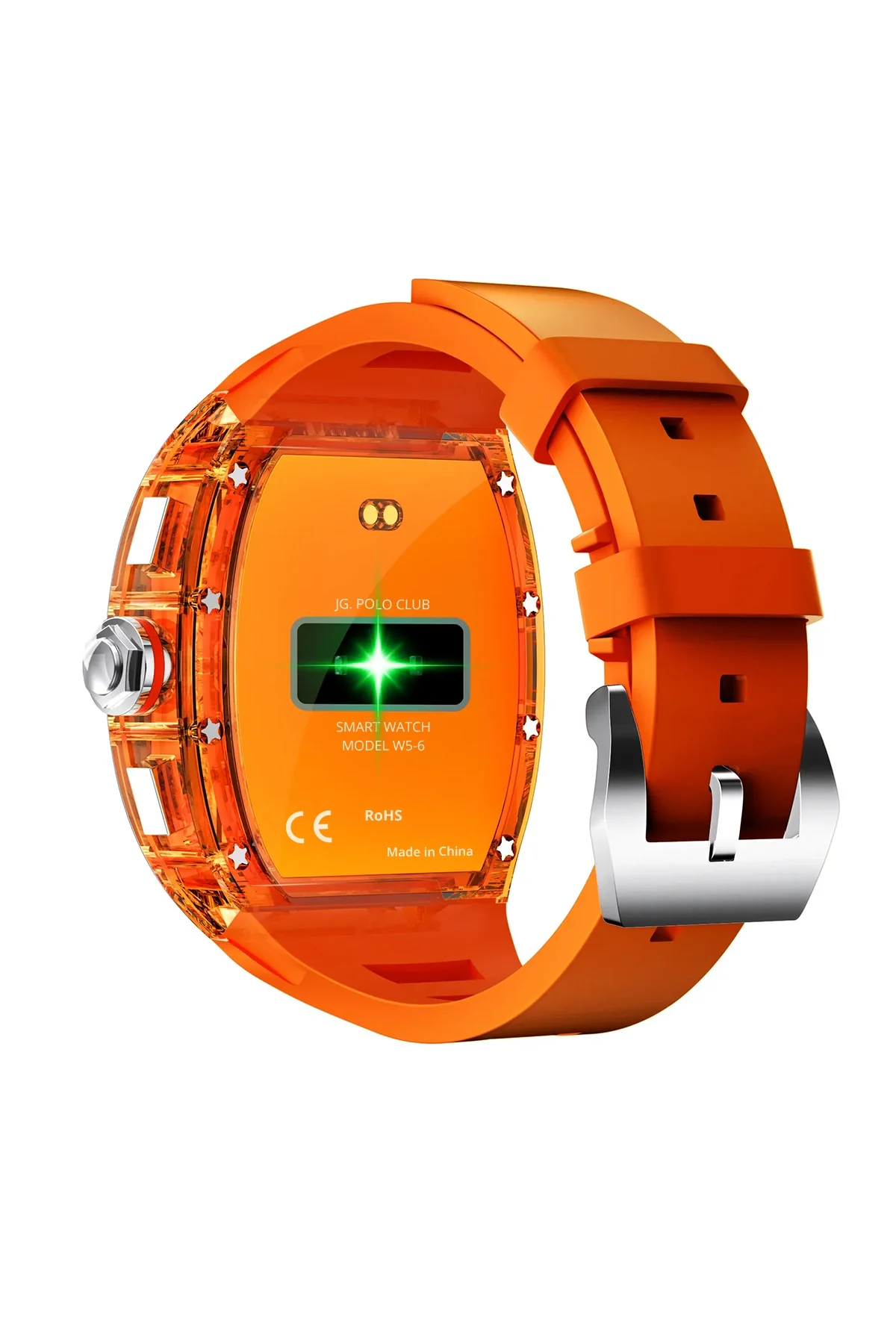 JG.POLO CLUB Akıllı Saat, Sesli Görüşme, Siri Asistan Özelliği, Darbeye Dayanıklı 2,2 inc Ekran JG.001