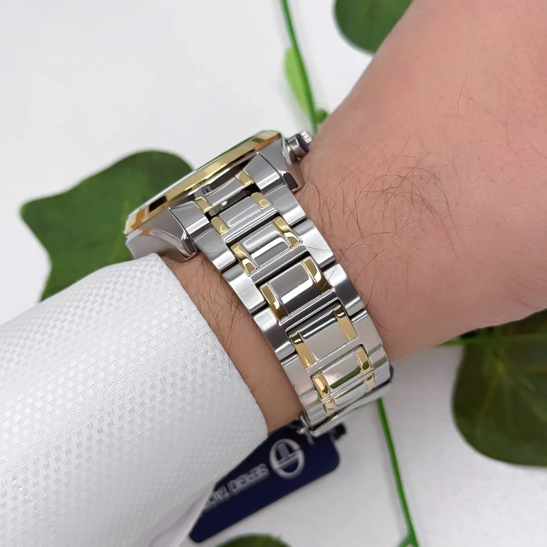 Sergio Tacchini Çelik Kordon&Kasa Erkek Kol Saati Gümüş-Gold ST.1.10161-3 zmst003