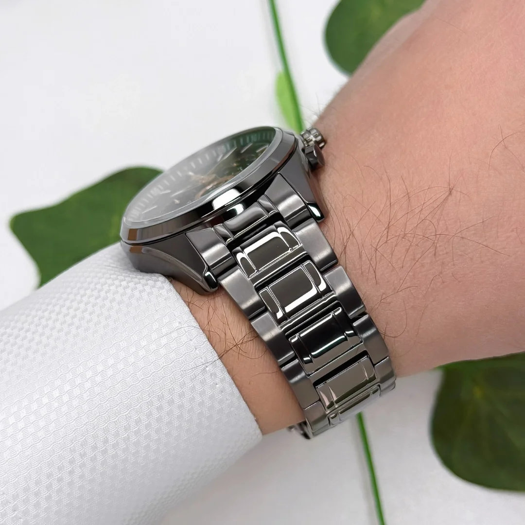 Sergio Tacchini Çelik Kordon&Kasa Erkek Kol Saati Füme ST.1.10161-6 zmst003