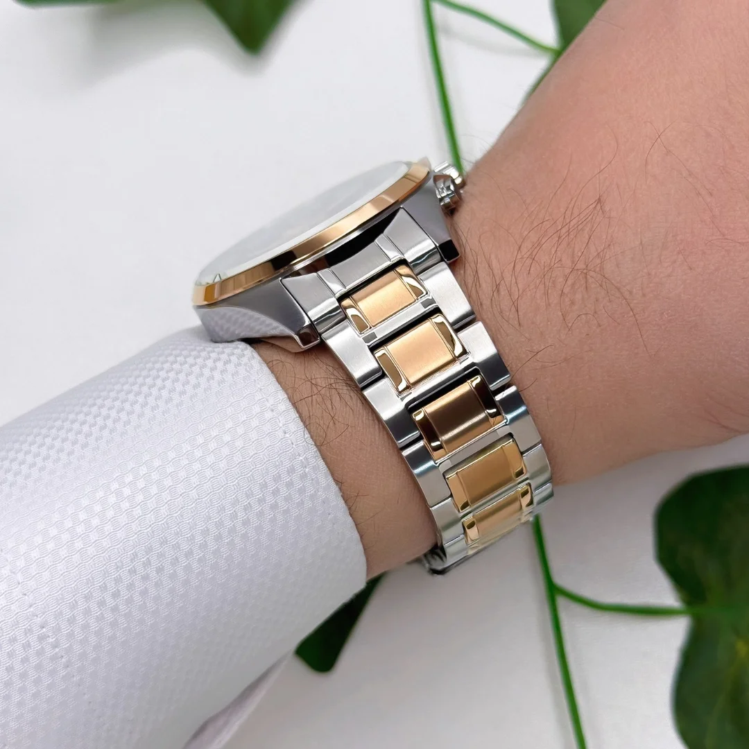 Sergio Tacchini Çelik Kordon&Kasa Erkek Kol Saati Gümüş-Rose ST.1.10167-4 zmst006