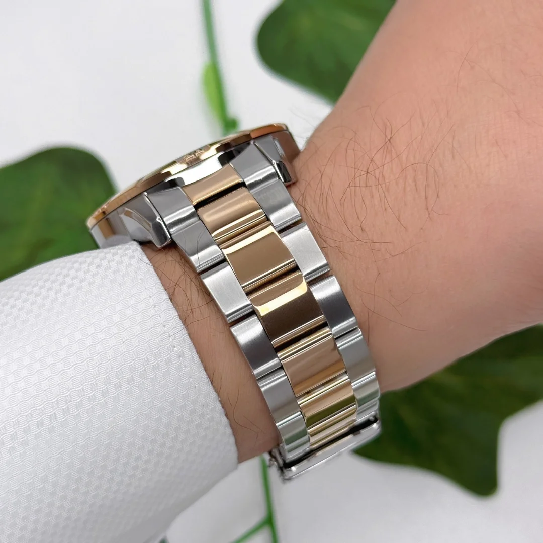 Sergio Tacchini Çelik Kordon&Kasa Erkek Kol Saati Gümüş-Rose ST.1.10184-4 zmst001