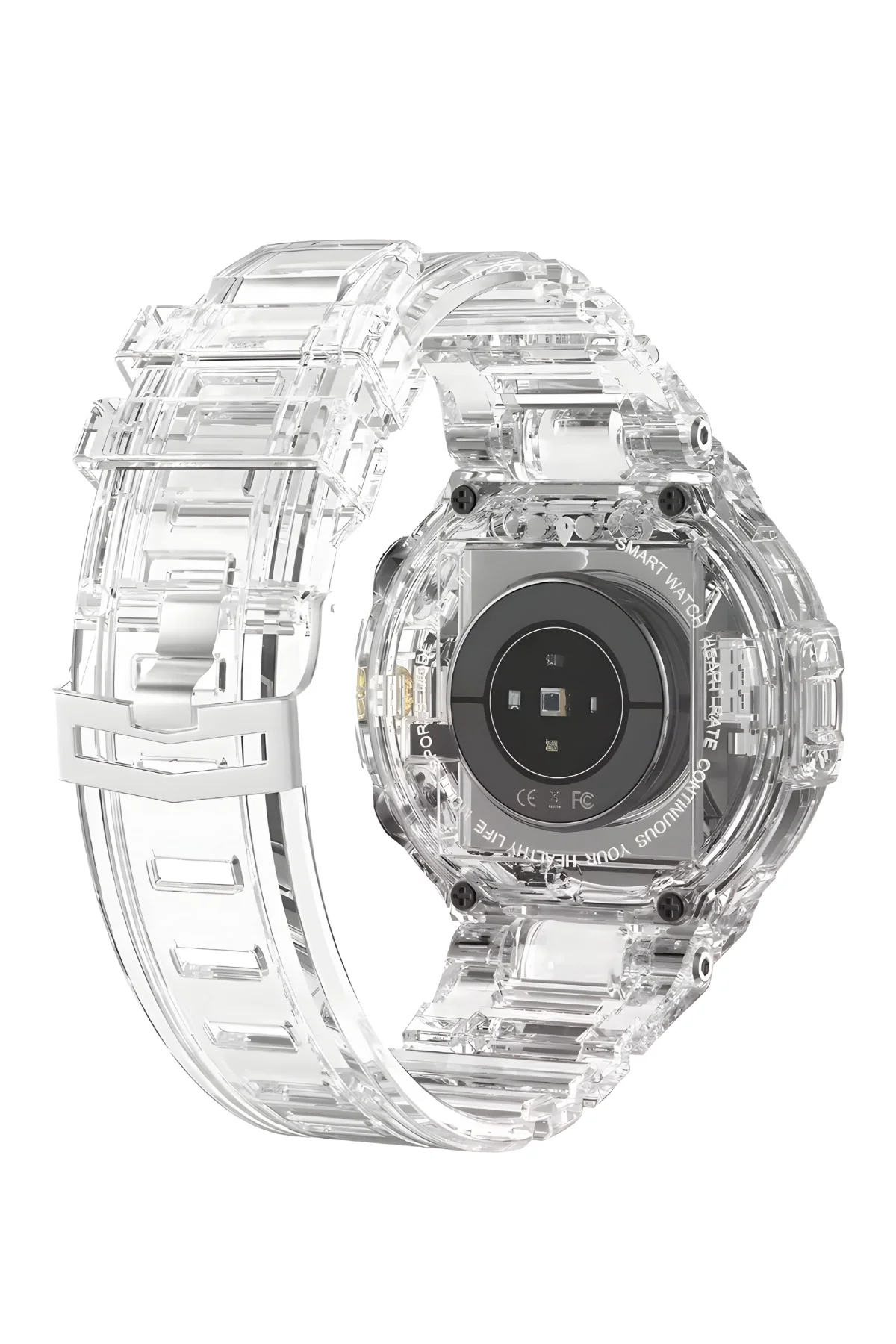 Slazenger SL.9.2429.5.01 Şeffaf Renk Outdoor Akıllı Saat Sesli Görüşme Özellikli ZMSL001