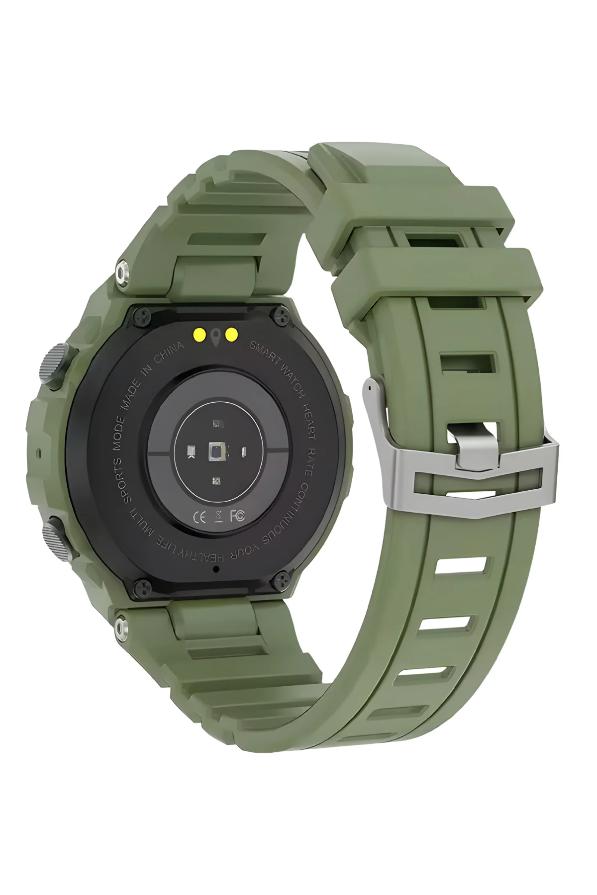 Slazenger SL.9.2429.5.02 Haki Renk Outdoor Akıllı Saat Sesli Görüşme Özellikli ZMSL001