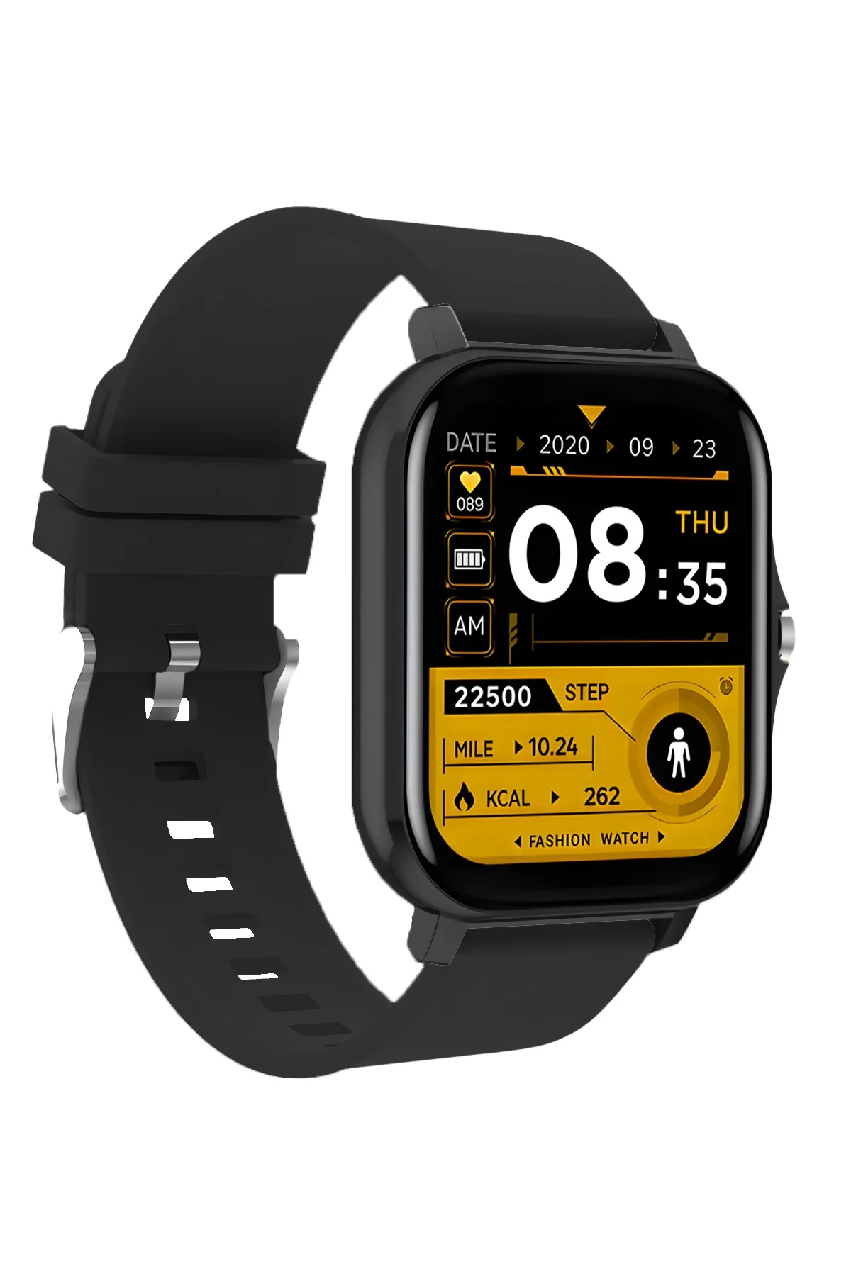 ZmSmart Akıllı Saat Sesli Görüşme Özellikli Spor Modlu 42mm Unisex Siyah-Siyah DW68