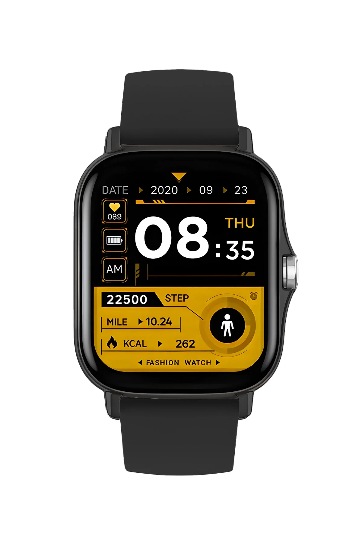 ZmSmart Akıllı Saat Sesli Görüşme Özellikli Spor Modlu 42mm Unisex Siyah-Siyah DW68