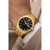 Daniel Klein Çelik Kordon&Kasa Takvimli Erkek Kol Saati Bileklik Hediyeli Gold zmdk1207