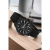Commes Çelik Kordon Erkek Kol Saati Full Fonksiyon Crono Siyah Renk+Bileklik zmcms030
