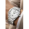 Daniel Klein Erkek Kol Saati, Çelik Kasa, Çelik Kordon Takvim Özellikli, 44MM Beyaz Kadran zmdk1129