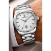 Daniel Klein Erkek Kol Saati, Çelik Kasa, Çelik Kordon Takvim Özellikli, 44MM Beyaz Kadran zmdk1129