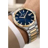 Daniel Klein Erkek Kol Saati Takvimli, Çelik Kordon, 44MM Kasa Gümüş-Gold zmdk1129