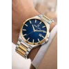Daniel Klein Erkek Kol Saati Takvimli, Çelik Kordon, 44MM Kasa Gümüş-Gold zmdk1129