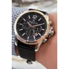 Daniel Klein Premium Exclusive 3Atm Siyah Deri Kordon Erkek Kol Saati+Bileklik Zmdk1165