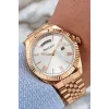 Ferrucci Function Erkek Kol Saati 3 ATM+Rose Gold Renk Çelik Kordon&Kasa+Bileklik zmfer104