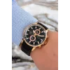Ferrucci Function Siyah Renk Çelik Kordon&Kasa Erkek Kol Saati 3 ATM+Bileklik zmfer109