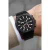 Ferrucci Function Siyah Renk Kasa ve Siyah Renk Çelik Kordonlu Erkek Kol Saati zmfer063
