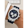 Ferrucci Mavi Silikon Kordon Çelik Kasa Function Erkek Kol Saati+Bileklik zmfer077