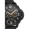 Ferrucci Siyah Renk, Deri Kordon, Function Erkek Kol Saati+Bileklik Siyah-Rose zmfer158