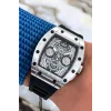 Ferrucci Siyah Renk Silikon Kordon FCF.03258FS.02 Function Erkek Kol Saati+Bileklik zmfer156