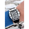 Ferrucci Siyah Renk Silikon Kordon FCF.03258FS.02 Function Erkek Kol Saati+Bileklik zmfer156