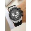 Ferrucci Siyah Silikon Kordon Çelik Kasa Function Erkek Kol Saati+Bileklik zmfer077