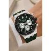 Ferrucci Yeşil Silikon Kordon Çelik Kasa Function Erkek Kol Saati+Bileklik zmfer077