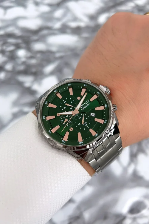 Ferrucci Function Erkek Kol Saati Çelik Kordon Füme zmfer075