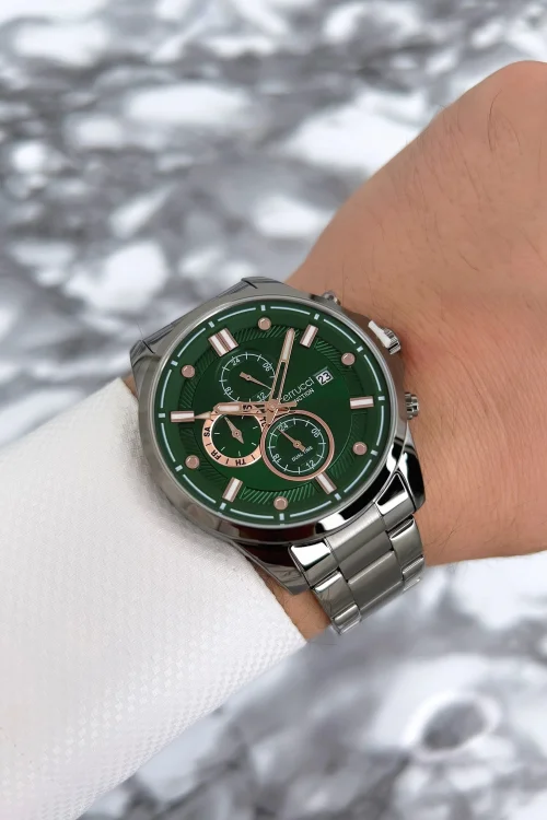 Ferrucci Erkek Kol Saati Çelik Kordon Function Füme zmfer072