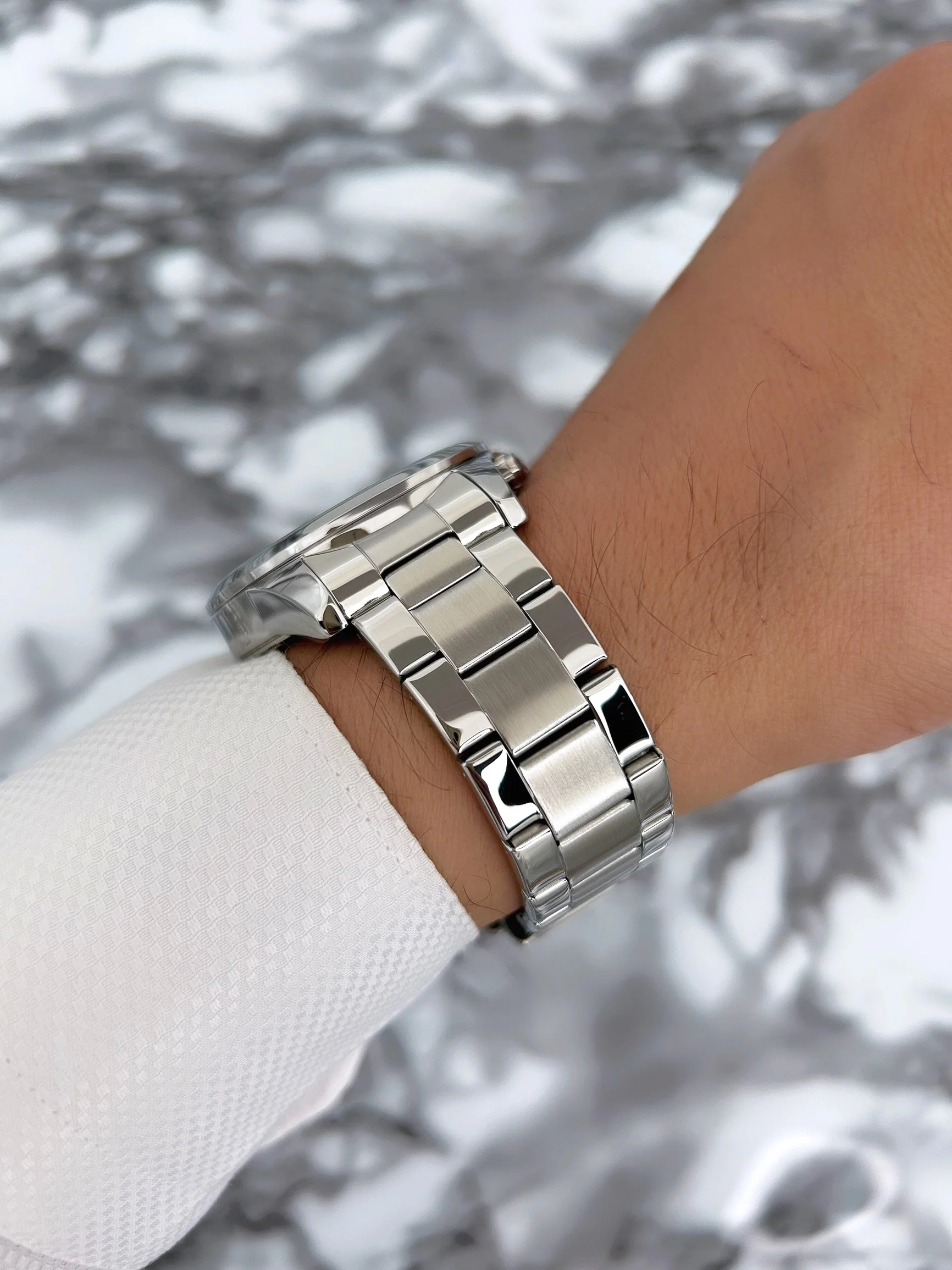 Ferrucci Erkek Kol Saati Çelik Kordon Function Gümüş-Siyah zmfer072