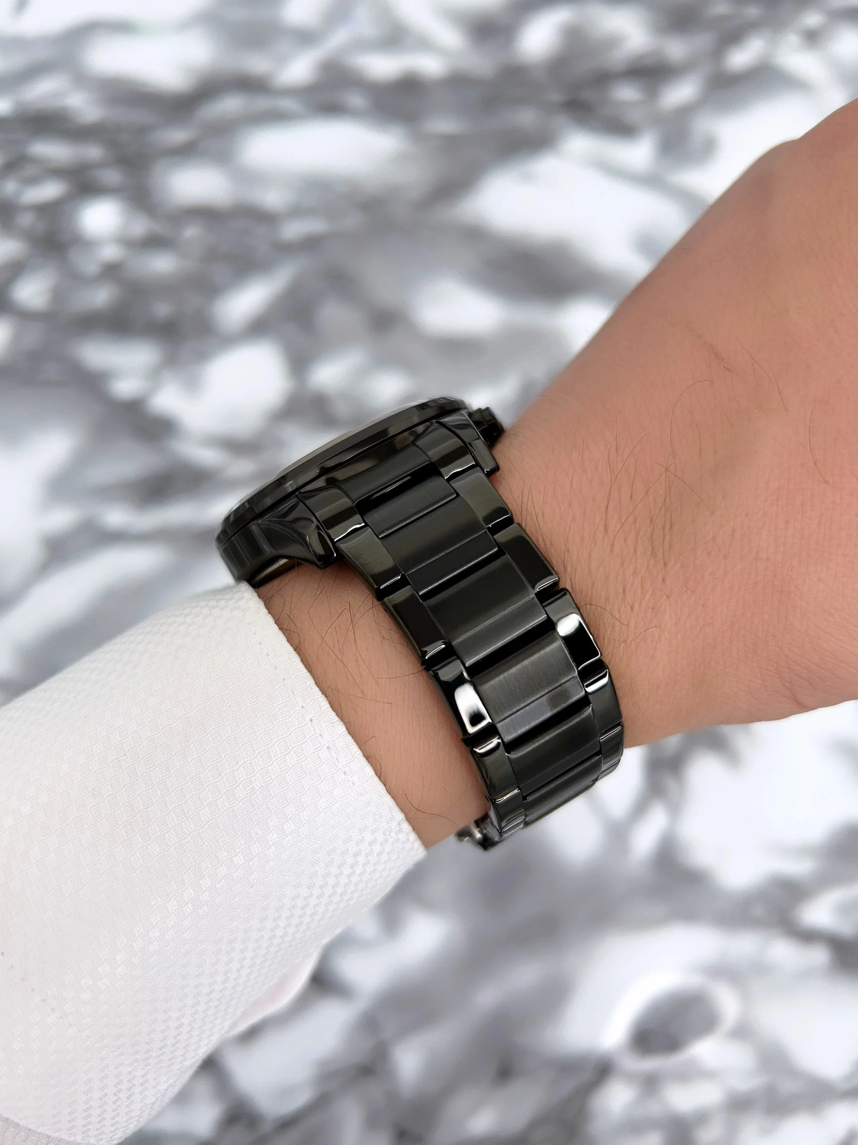 Ferrucci Çelik Kordon Function Erkek Kol Saati Siyah zmfer071