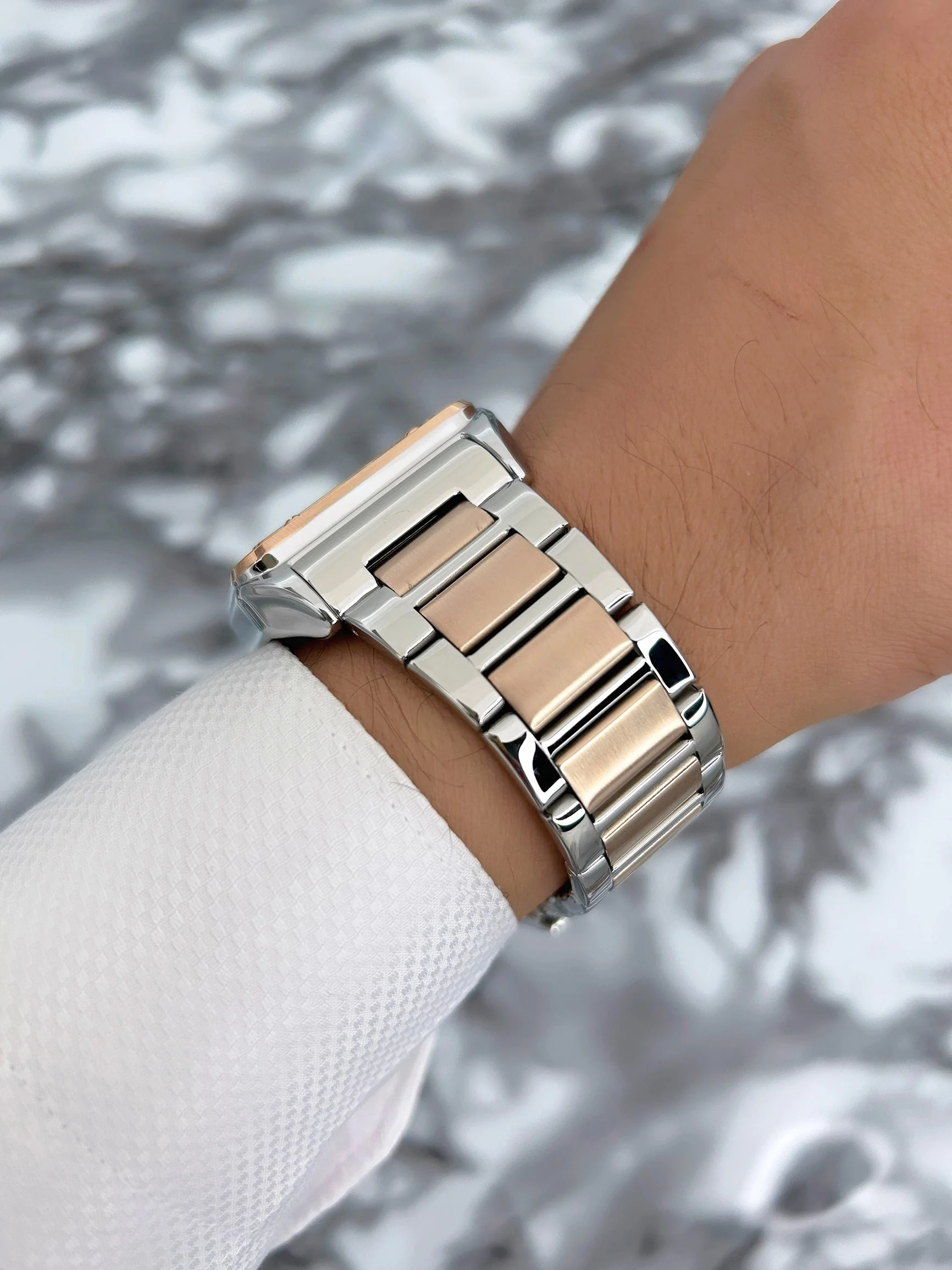 Ferrucci Function Çelik Kordon Erkek Kol Saati Rose-Gümüş zmfer069