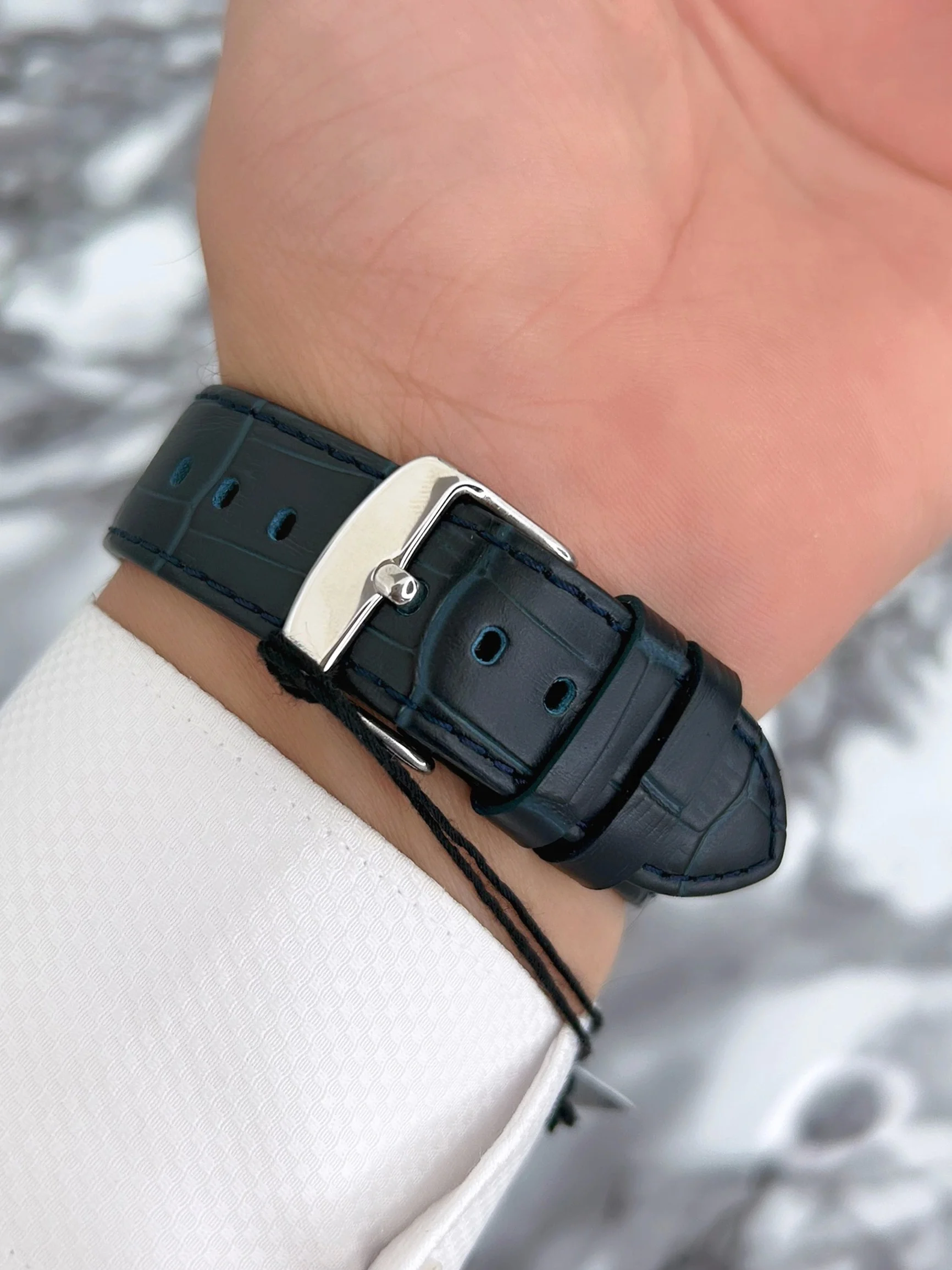 Ferrucci Function Deri Kordon Erkek Kol Saati Rose-Mavi zmfer068