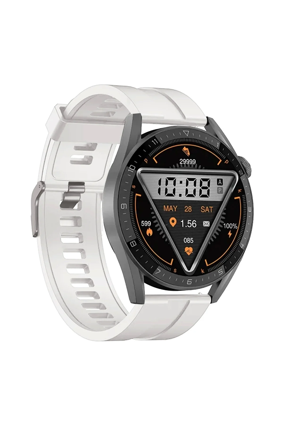 Ferrucci Fc-Smart Akıllı Kol Saati 46MM Alüminyum Kasa Arama Özellikli Özel Tasarım Yuvarlak Kasa