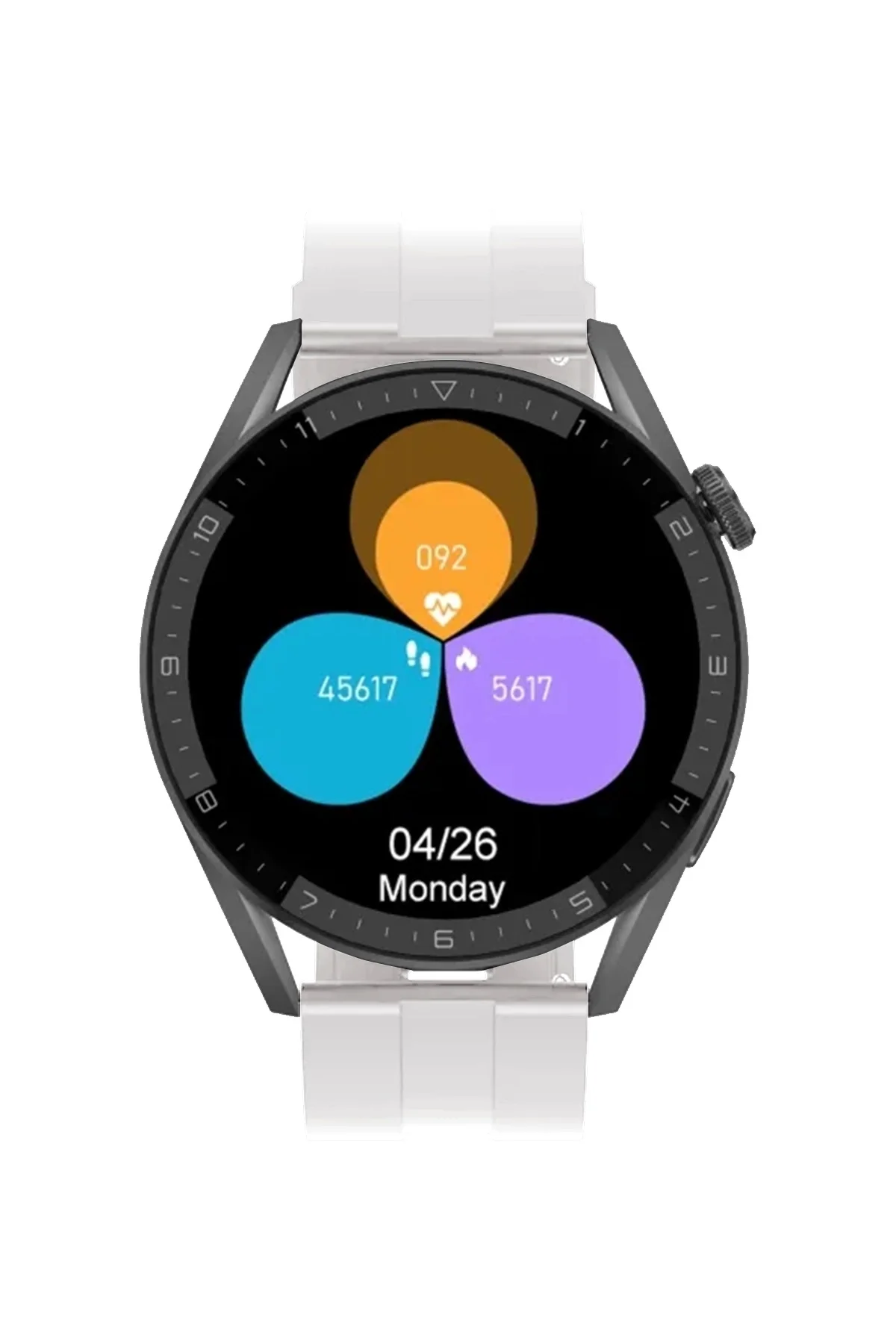 Ferrucci Fc-Smart Akıllı Kol Saati 46MM Alüminyum Kasa Arama Özellikli Özel Tasarım Yuvarlak Kasa