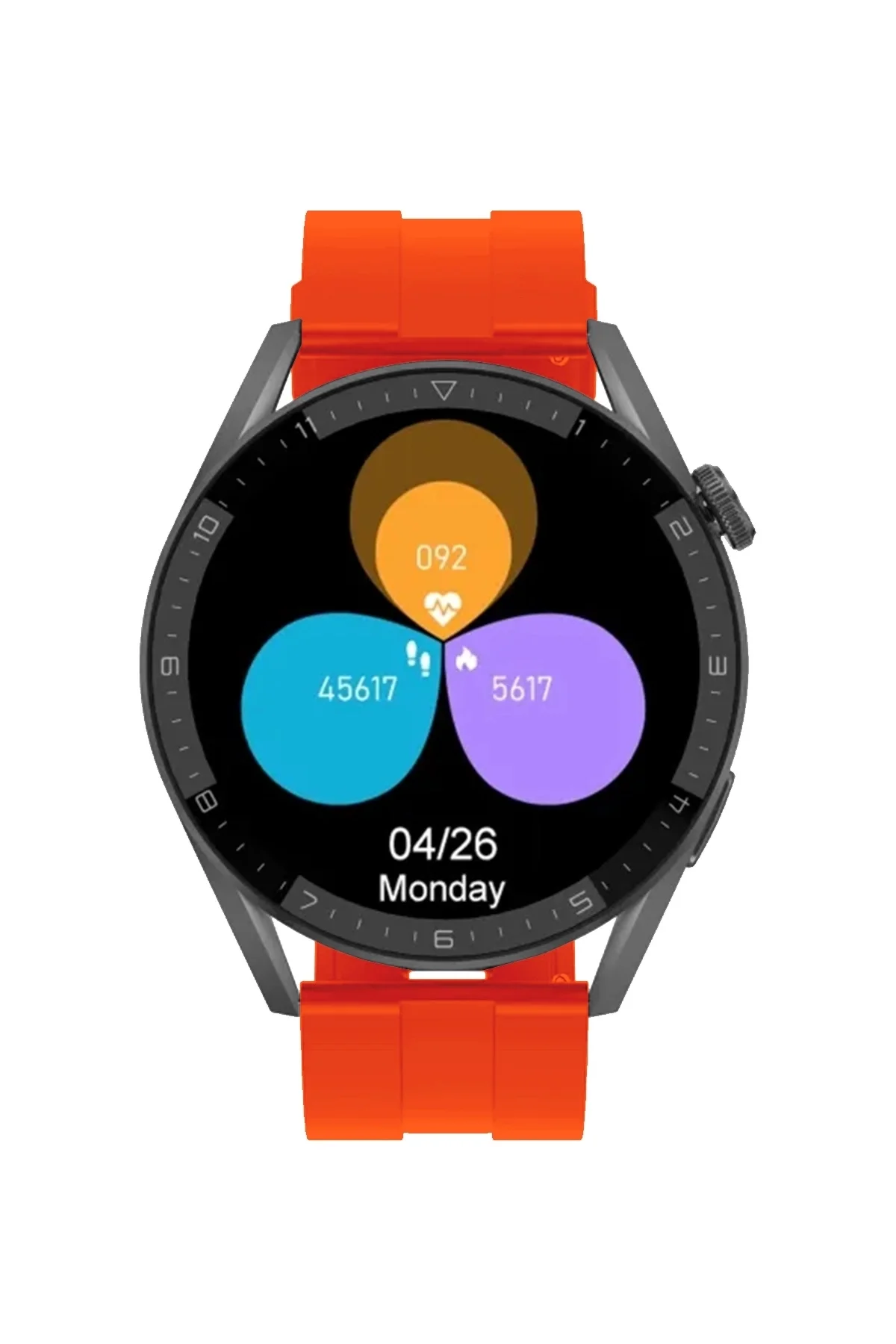 Ferrucci Fc-Smart Akıllı Kol Saati 46MM Alüminyum Kasa Arama Özellikli Özel Tasarım Yuvarlak Kasa