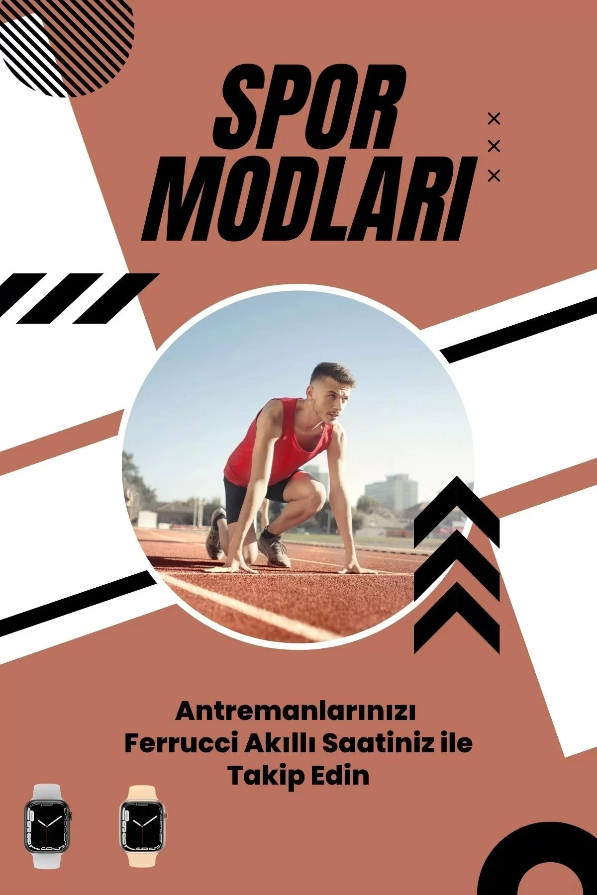 Ferrucci Fc-Smart S10 Akıllı Kol Saati 45MM Alüminyum Kasa Arama Özellikli Değiştirilebilir Kordon