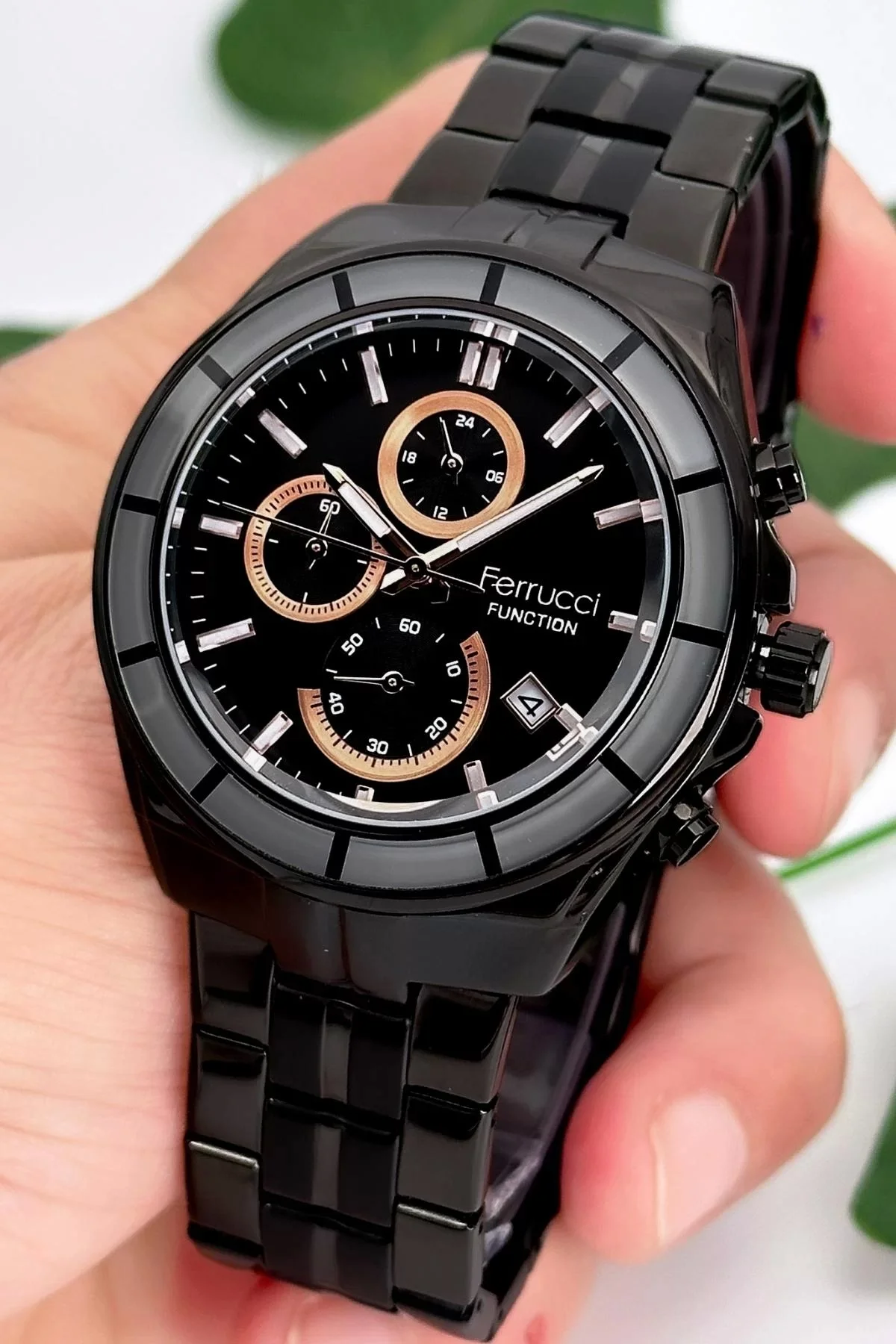 Ferrucci Function Erkek Kol Saati Çelik Kordon Çelik Kasa 3 ATM Suya Dayanıklılık