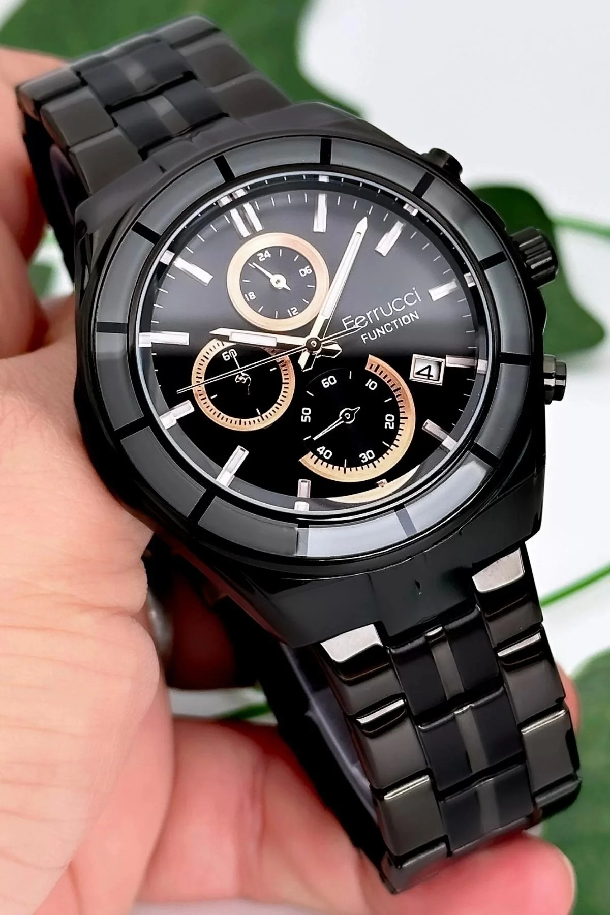 Ferrucci Function Erkek Kol Saati Çelik Kordon Çelik Kasa 3 ATM Suya Dayanıklılık