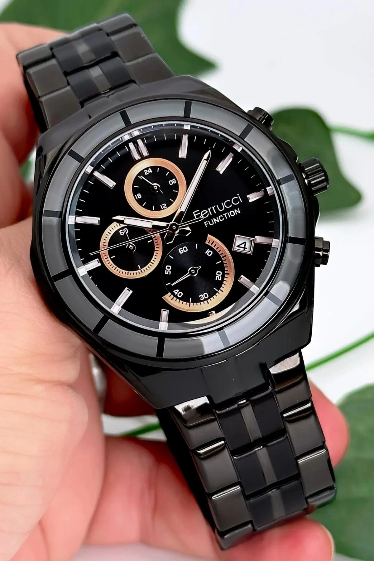 Ferrucci Function Erkek Kol Saati Çelik Kordon Çelik Kasa 3 ATM Suya Dayanıklılık